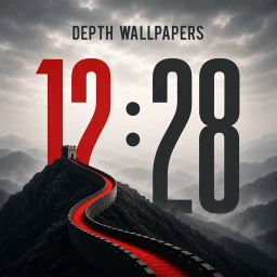 Depth Wallpapers 4k Live Clock 图标